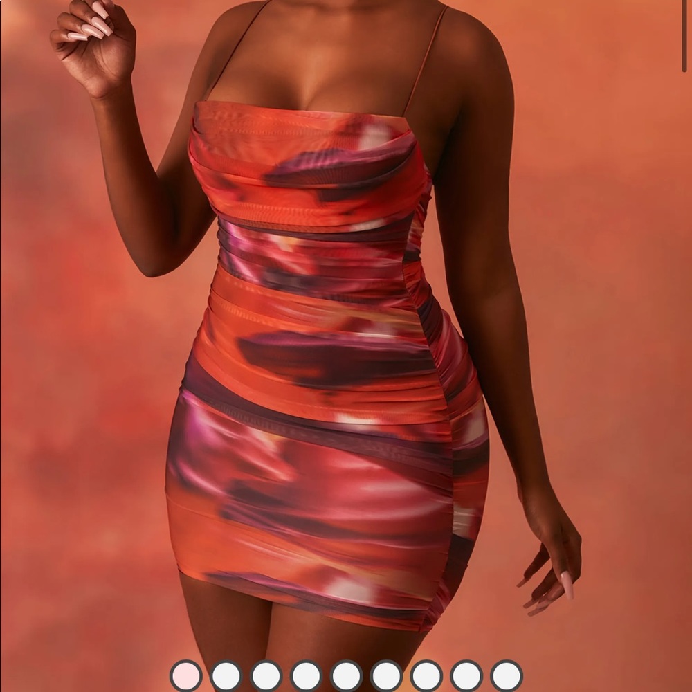 Tammy Hembrow x Oh Polly Ruched dress